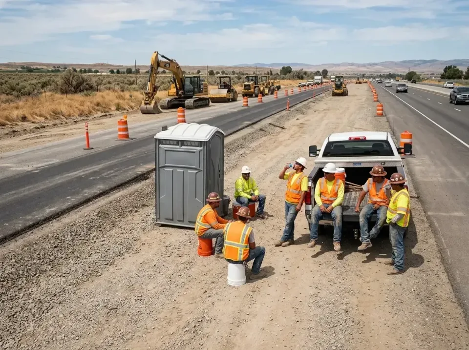 highway-road-construction-crew-007 — frequently asked questions, Porta Potty and Restroom Rentals in Bridgeville, DE